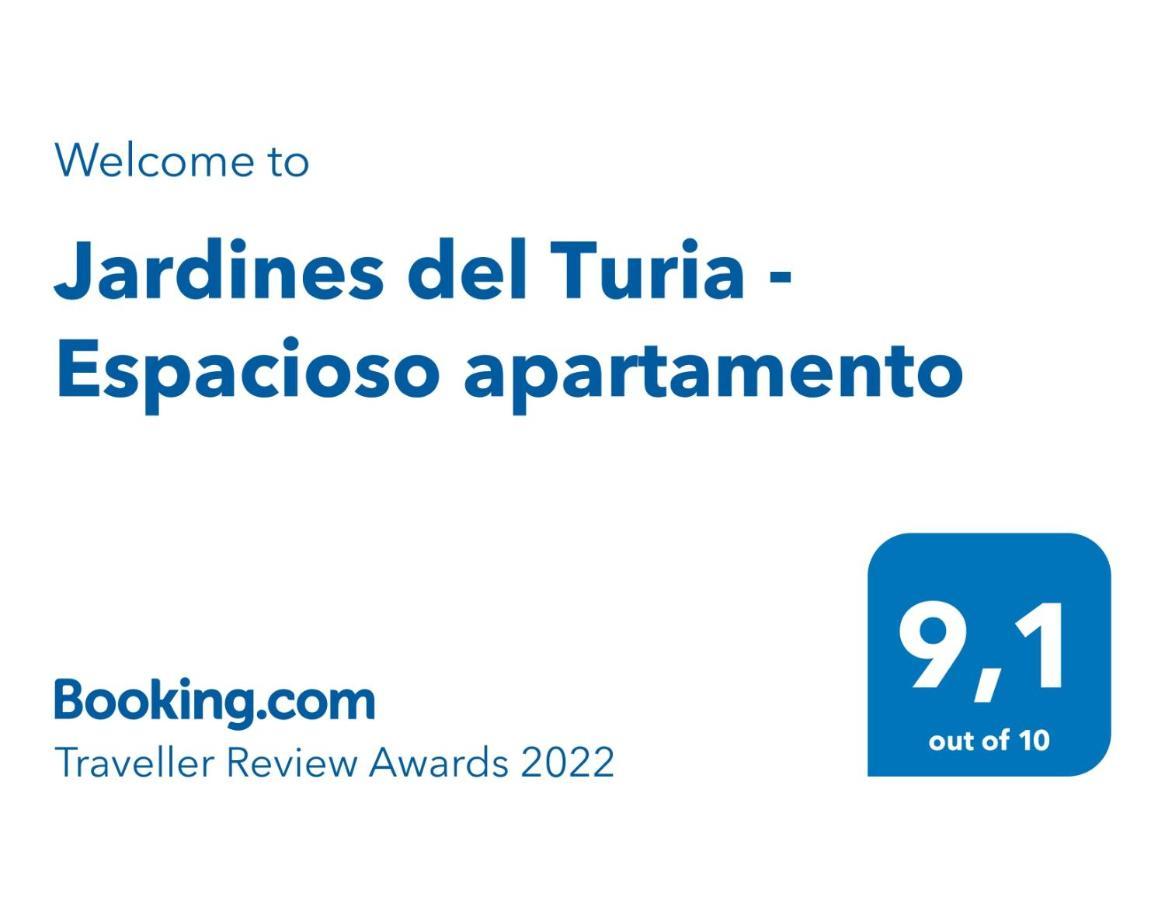 Appartamento Jardines Del Turia - Espacioso Apartamento Valenza Esterno foto