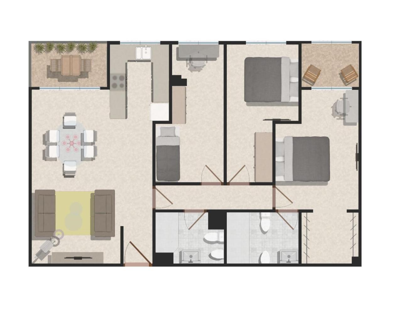 Appartamento Jardines Del Turia - Espacioso Apartamento Valenza Esterno foto
