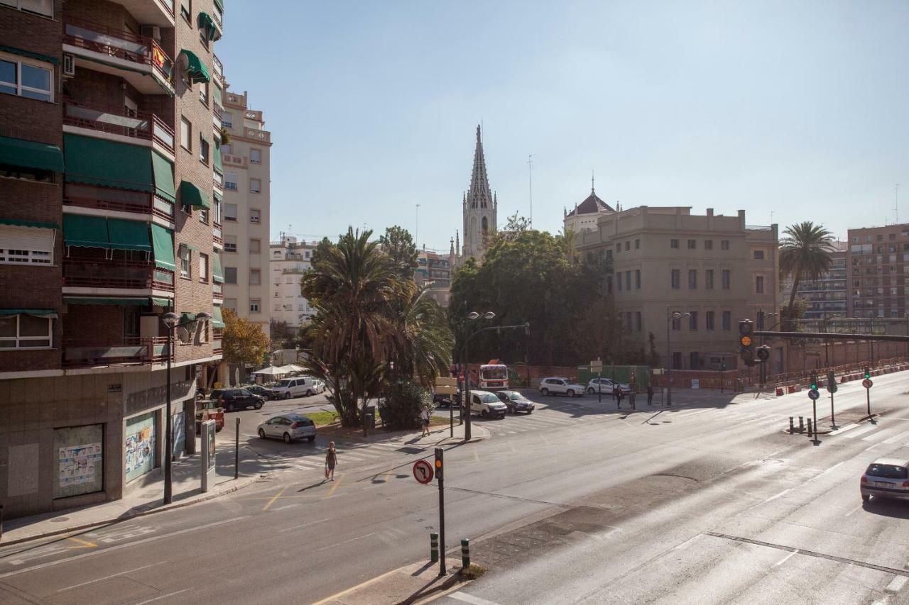 Appartamento Jardines Del Turia - Espacioso Apartamento Valenza Esterno foto