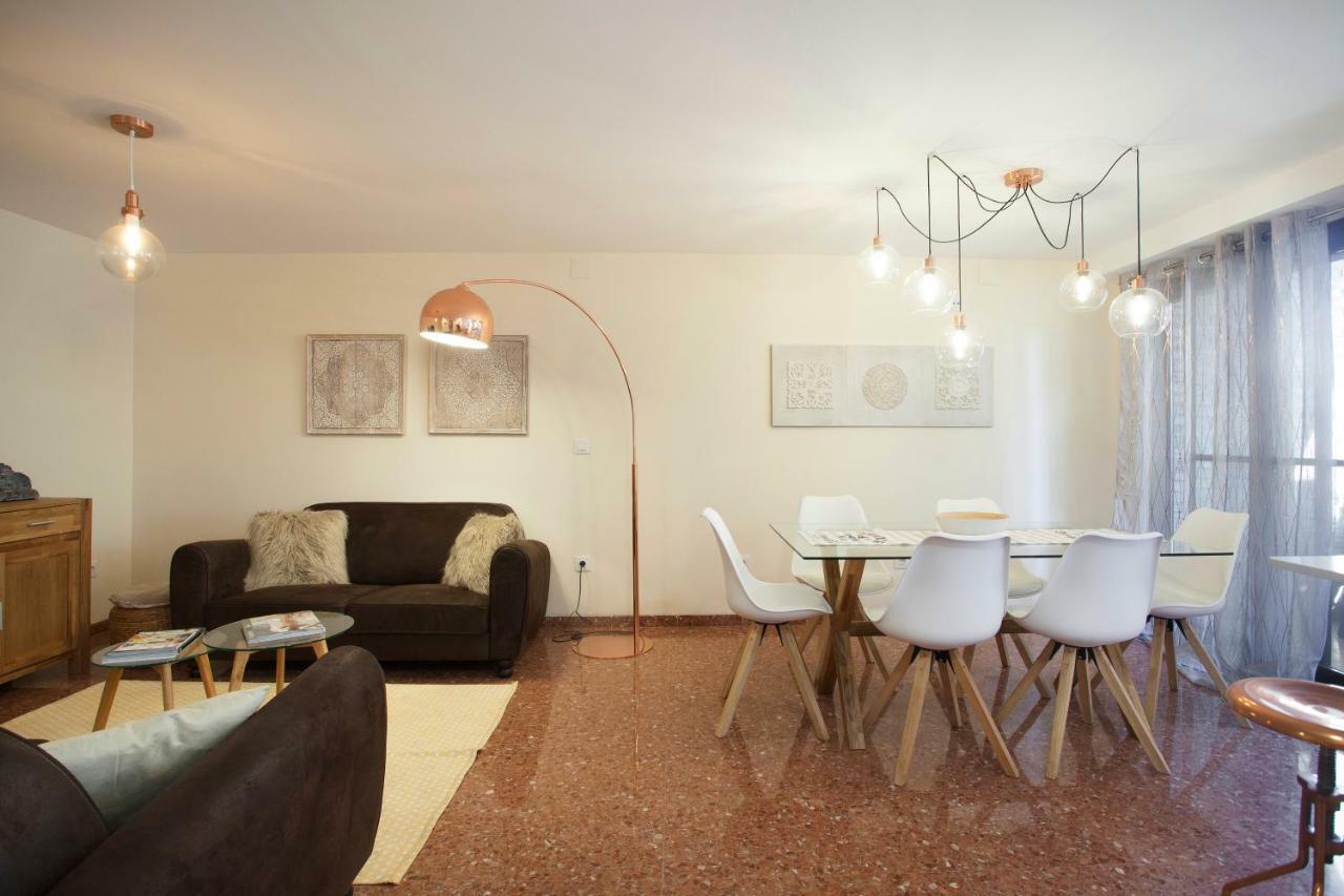 Appartamento Jardines Del Turia - Espacioso Apartamento Valenza Esterno foto