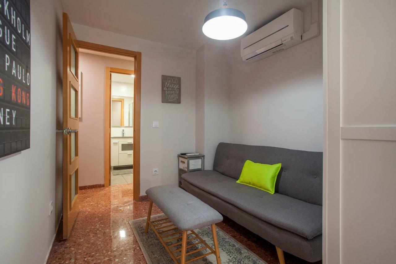 Appartamento Jardines Del Turia - Espacioso Apartamento Valenza Esterno foto