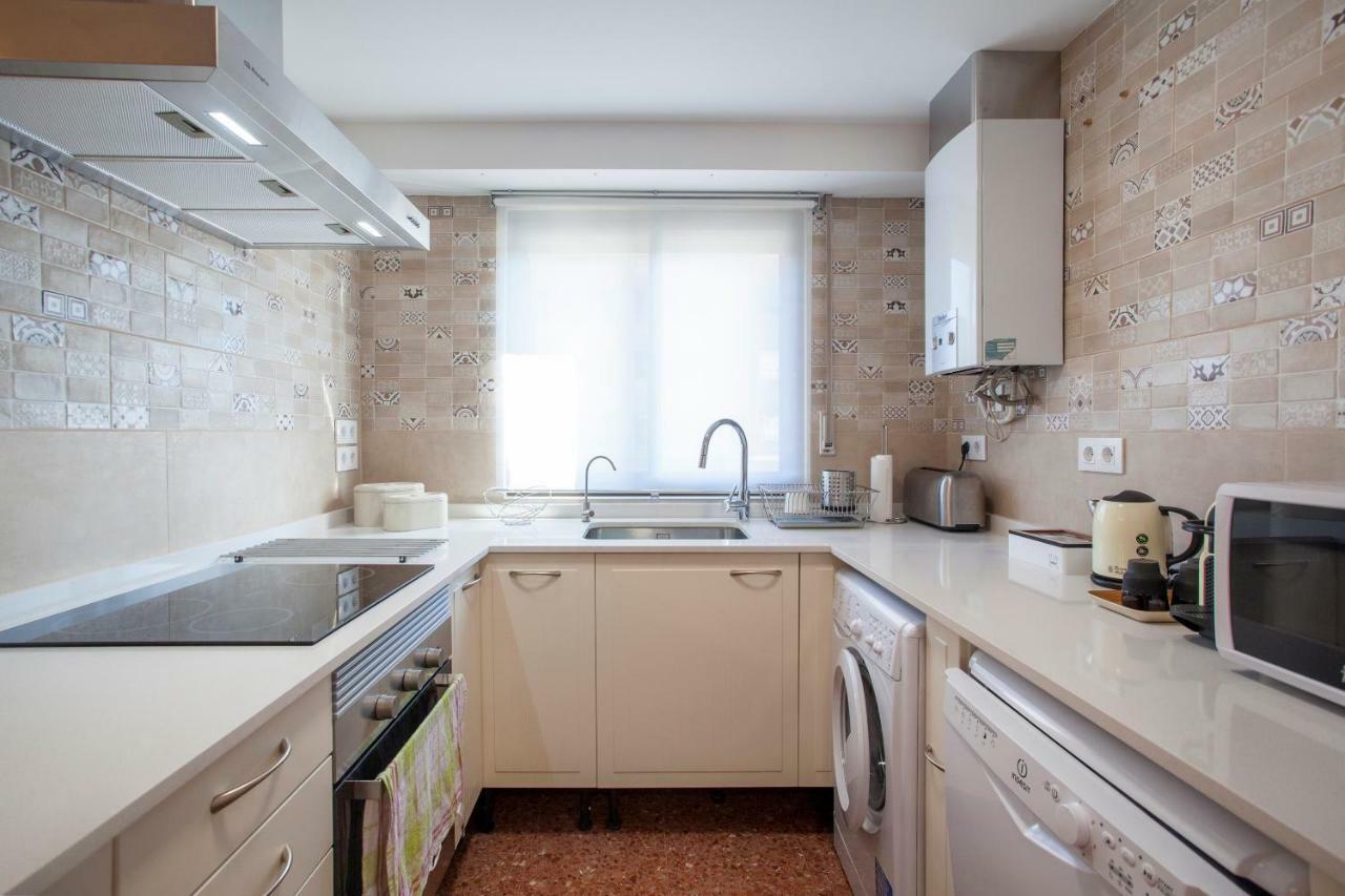 Appartamento Jardines Del Turia - Espacioso Apartamento Valenza Esterno foto
