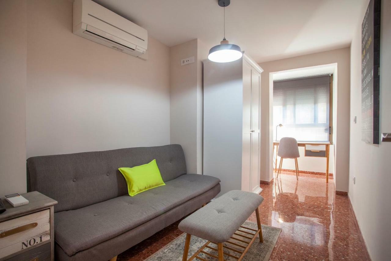 Appartamento Jardines Del Turia - Espacioso Apartamento Valenza Esterno foto