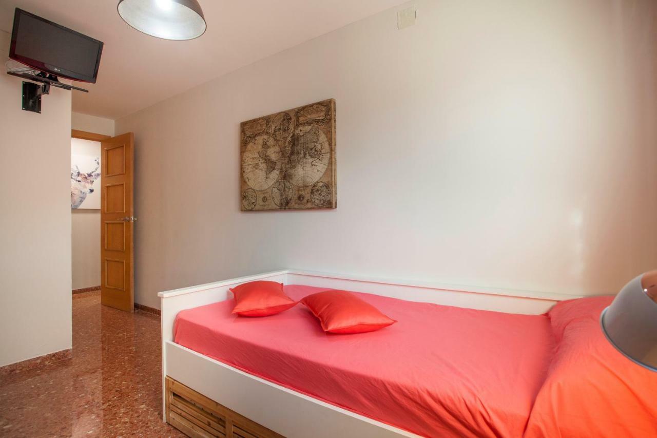 Appartamento Jardines Del Turia - Espacioso Apartamento Valenza Esterno foto
